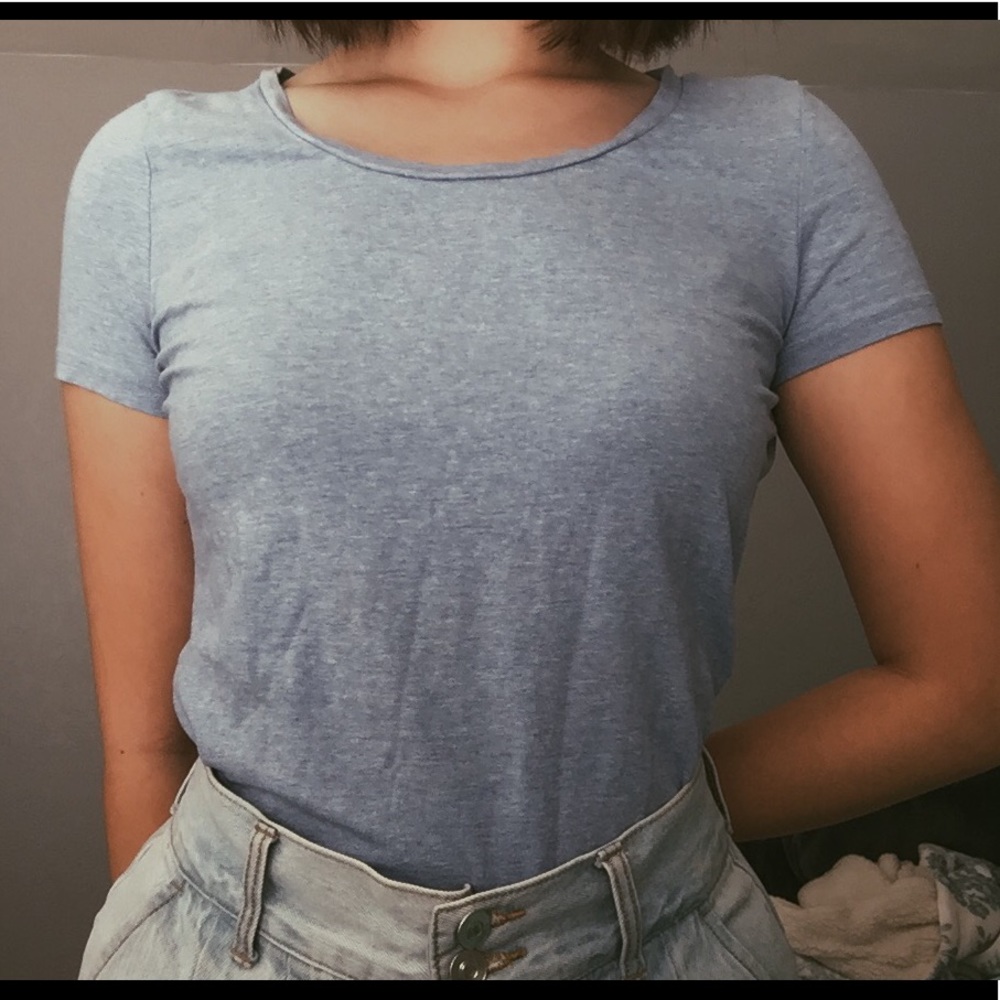 Blue H&M shirt